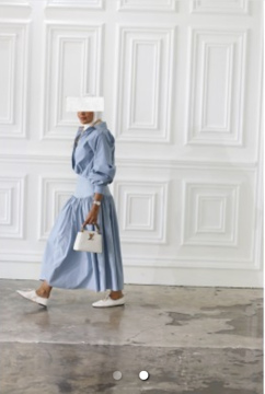 Picture of Sequins white shirt / orange